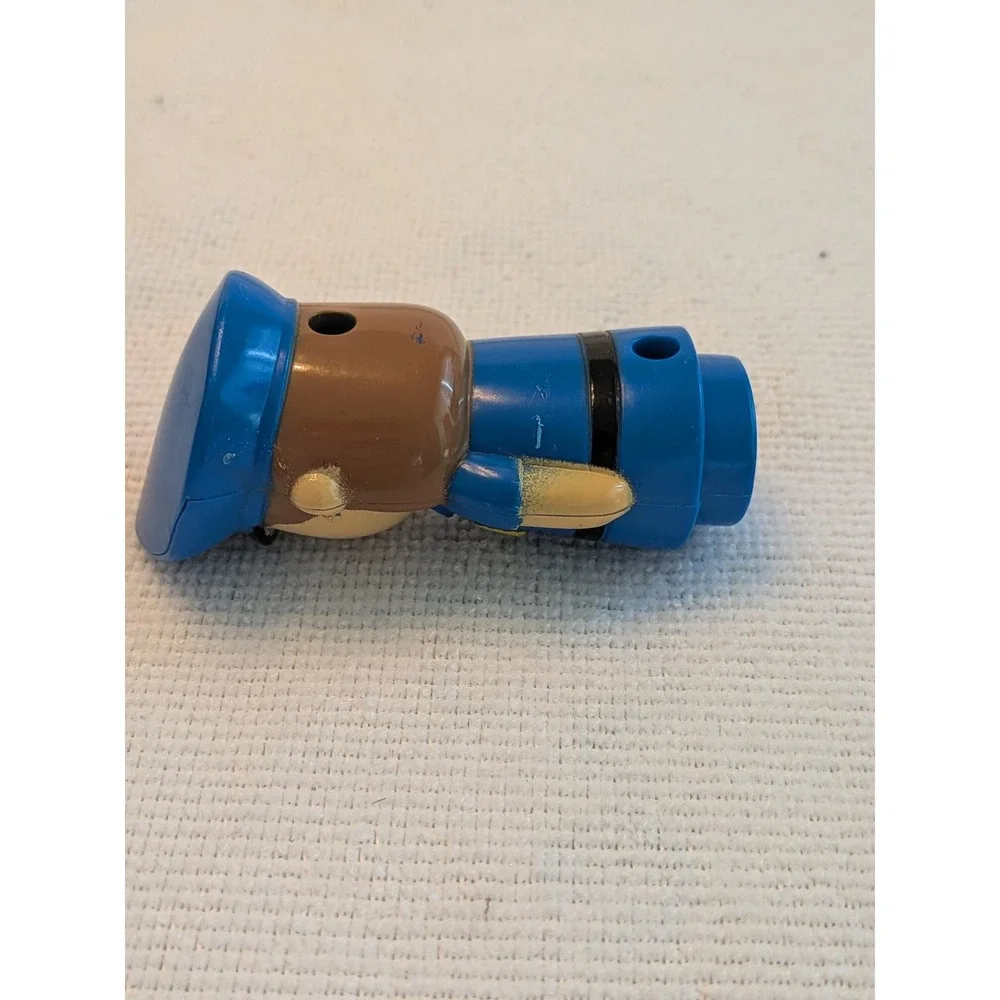 Vintage Female Police Officer Figure Blue Uniform Toy‎ Figurine 2.75 Inch